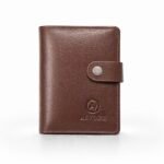 Premium quality Auto card holder wallet for men Brown Color